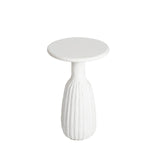 2. "Modern Accent Side Table - Tall featuring a sturdy construction and elegant finish"