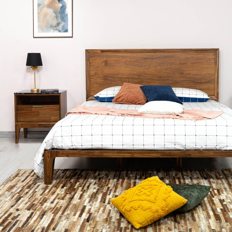 2. "Allure Queen Bed - Stylish and Comfortable Sleeping Solution"