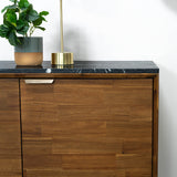 11. "Easy to assemble Allure 3 Door Sideboard for hassle-free setup"