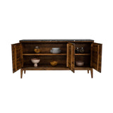7. "Sturdy Allure 3 Door Sideboard made from high-quality materials"