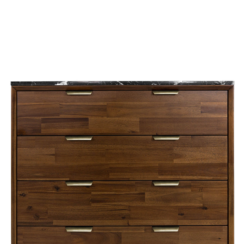 8. "Space-saving Allure 4 Drawer Chest for compact rooms"