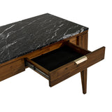 12. "Medium-sized Allure Writing Desk with a minimalist design and timeless appeal"