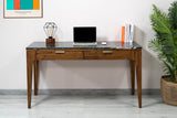 2. "Medium-sized Allure Writing Desk with sleek and modern finish"