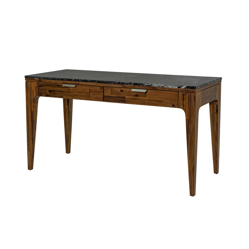 1. "Allure Writing Desk with spacious storage drawers and elegant design"