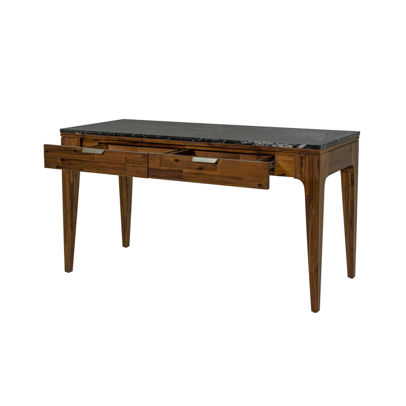 4. "Allure Writing Desk featuring a stylish and functional design"