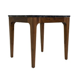 6. "Elegant Allure Side Table - Square with ample storage space"