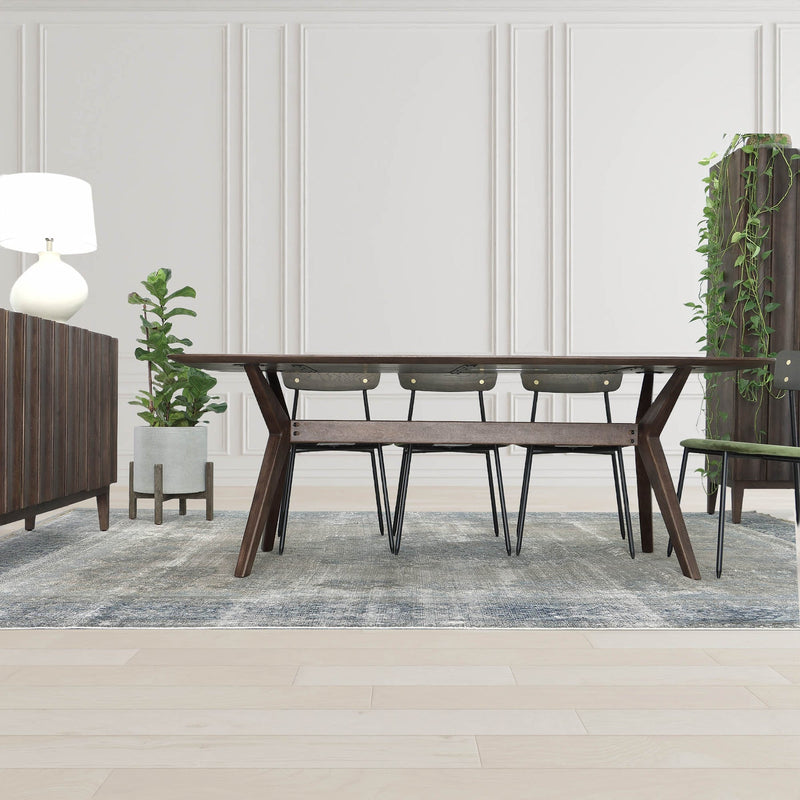 2. "Sturdy Arcadia Dining Table - Built to last with high-quality materials"