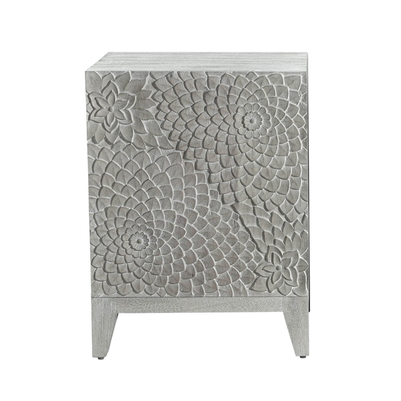 6. "Contemporary Heaven Nightstand - Perfect Blend of Functionality and Style"