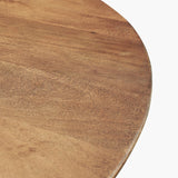 4. "Versatile Round 3 Legged Dining Table for Small Spaces"