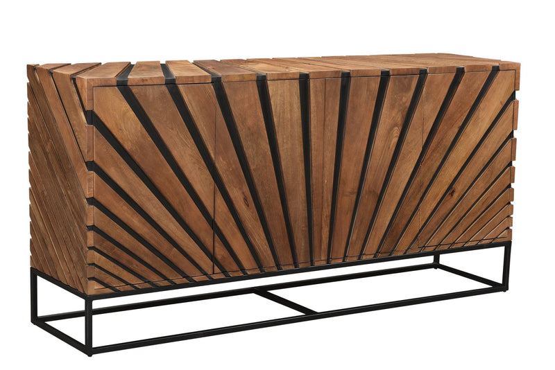 6. "Contemporary Virtual Sideboard with soft-close drawers and doors"