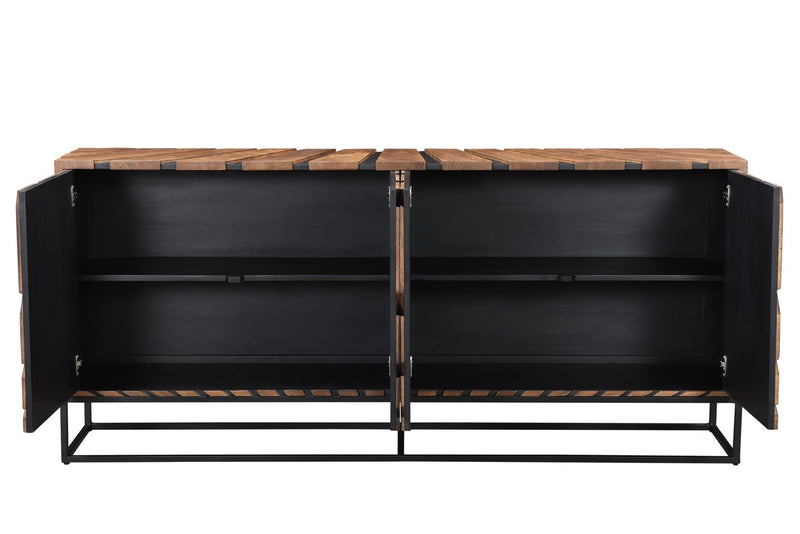 4. "Stylish Virtual Sideboard with customizable color options"