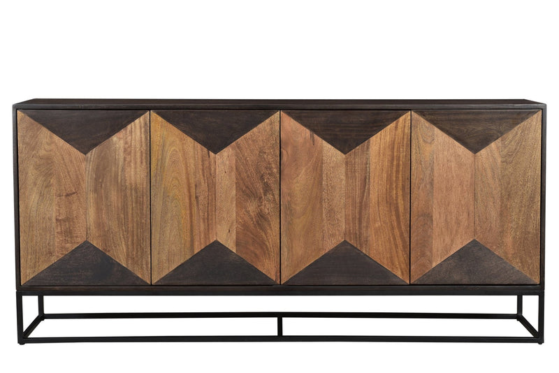 3. Stylish Illusion Sideboard with a contemporary touch