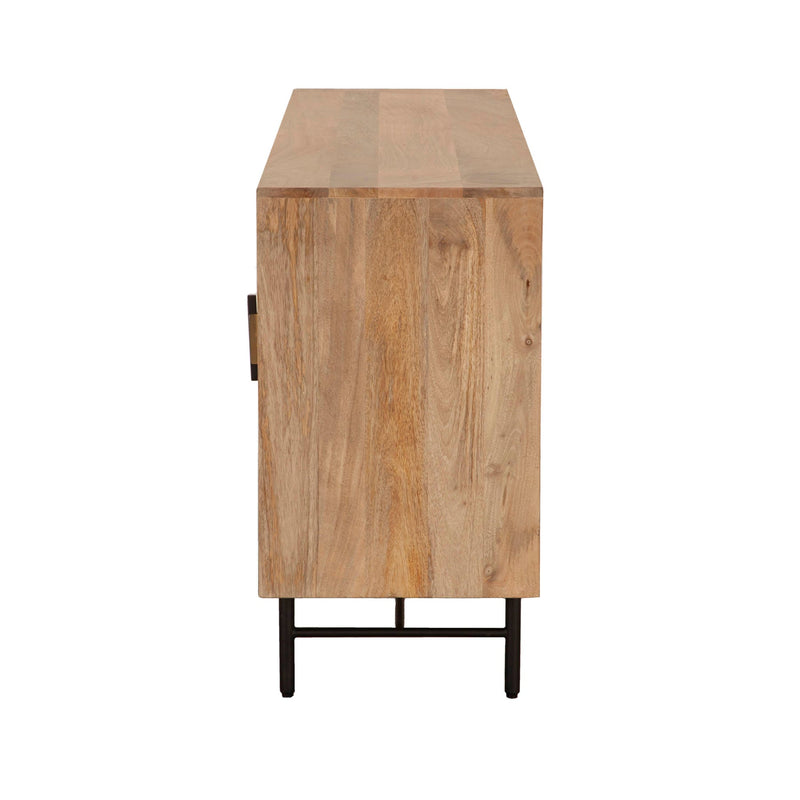 3. "Arithmetic Sideboard with ample storage space - Perfect for small to medium-sized rooms"