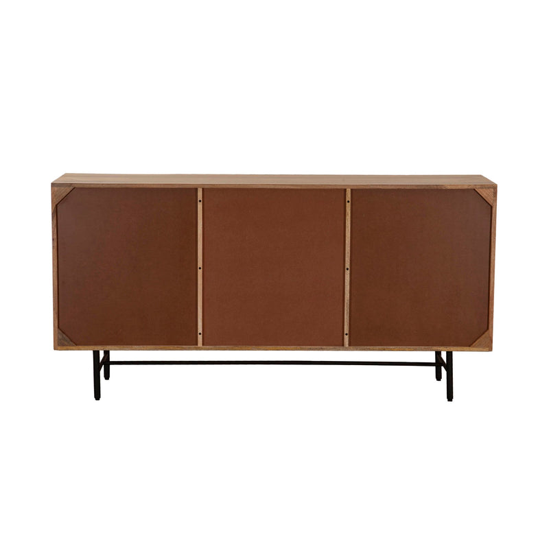 4. "Versatile Arithmetic Sideboard - Ideal for displaying decor and storing essentials"
