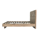 3. "Atlantis King Bed - Plush cushioning and soft upholstery for a cozy and inviting sleep experience"