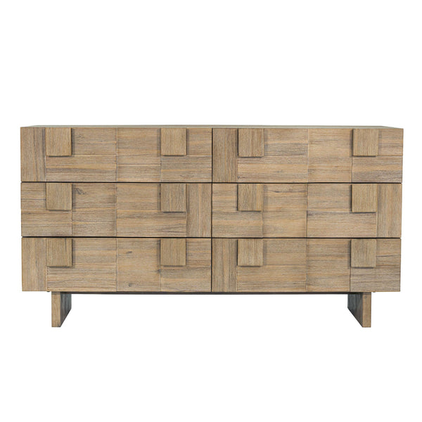 2. "Stylish Atlantis 6 Drawer Dresser for modern interiors"