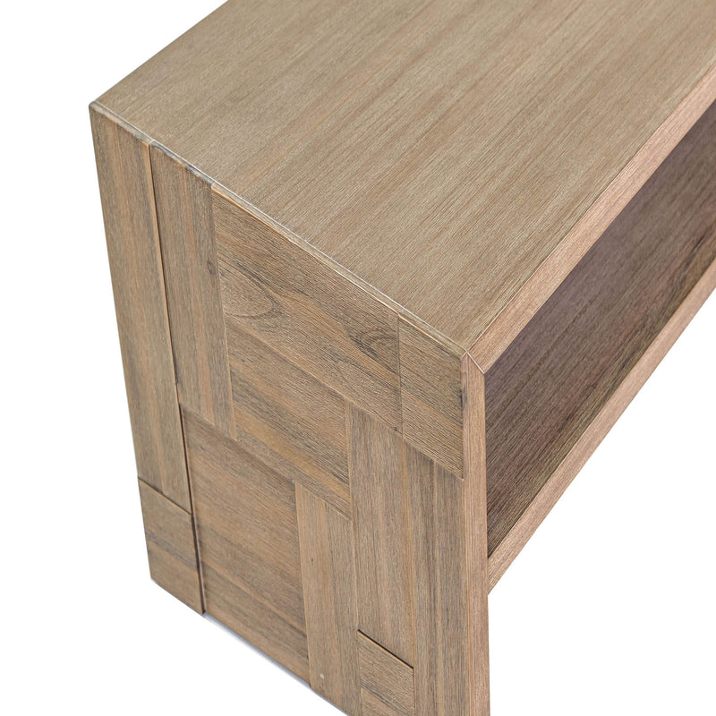 5. "Compact Atlantis Side Table - Ideal for small apartments or limited spaces"