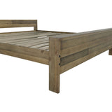7. "Campestre Modern King Bed with a spacious and comfortable sleeping surface"