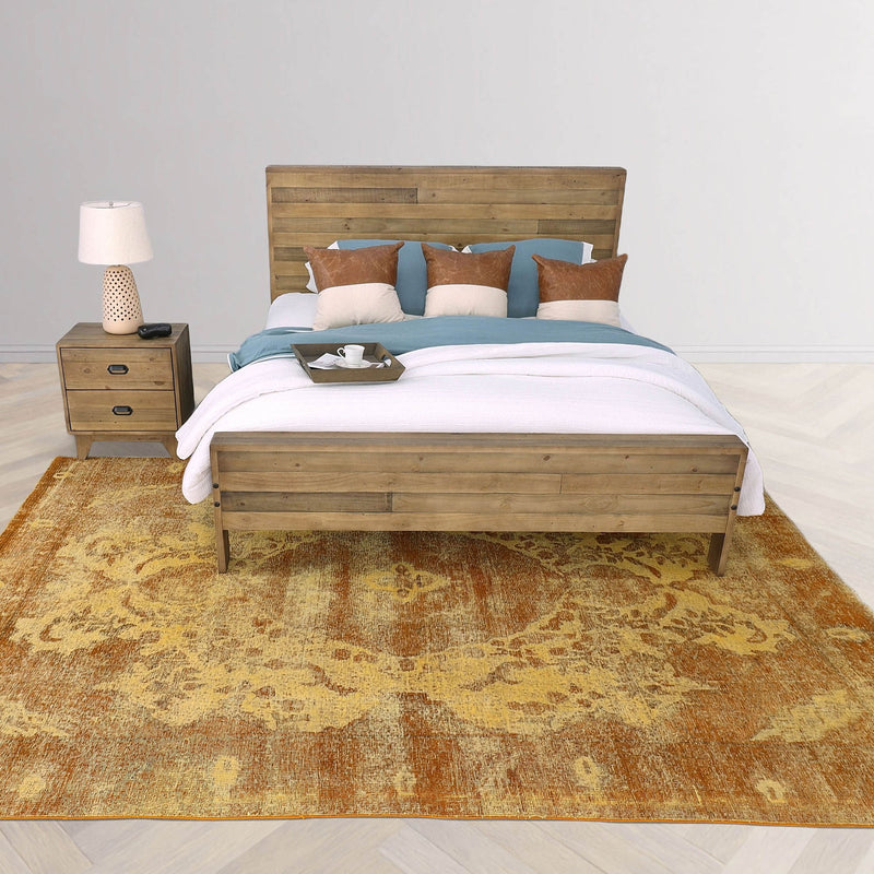 2. "Stylish Campestre Modern King Bed with contemporary appeal"
