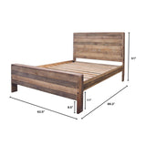3. "Modern Queen Bed with Campestre Design - Comfort and elegance combined"