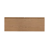6. "Elegant Cane Console Table - Natural, a stylish addition to any hallway, entryway, or living room"