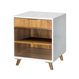 1. "Casablanca Nightstand with spacious storage drawers"