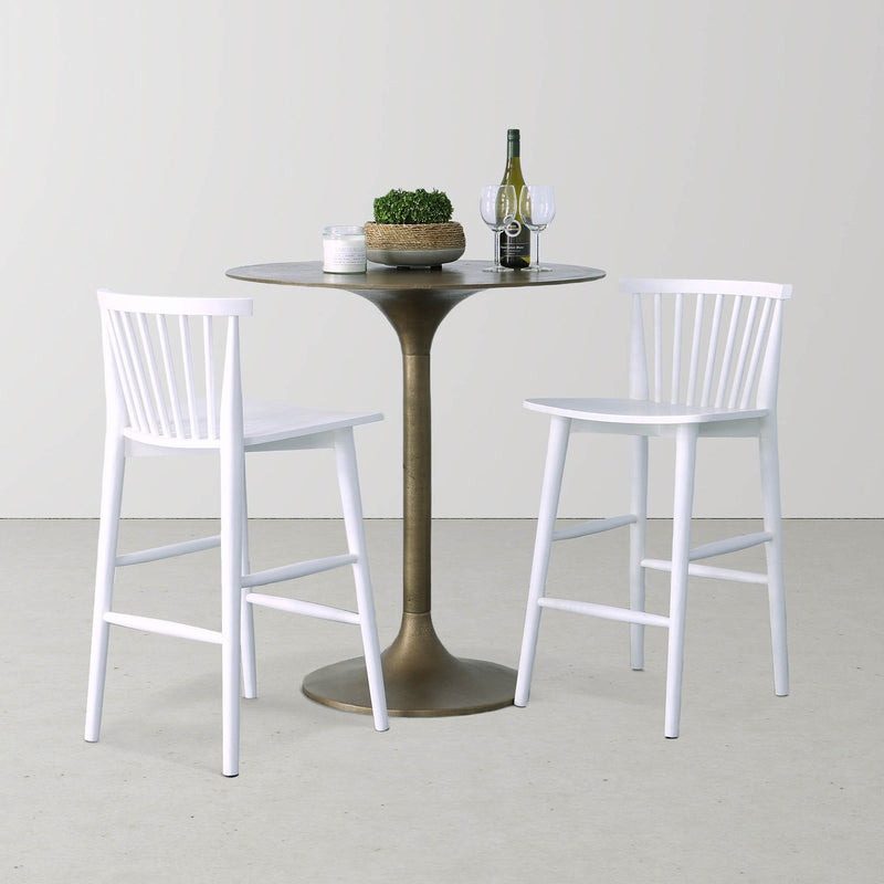 2. "Versatile Bombay Round Counter Table for modern and traditional interiors"