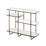 1. "Jai Console Table with sleek design and ample storage space"