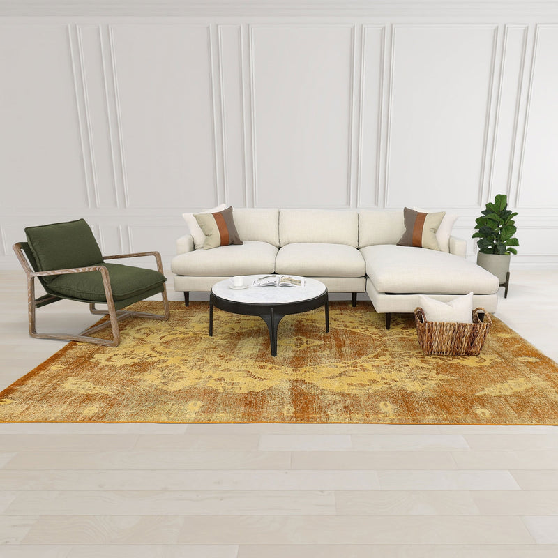 4. "Nila Coffee Table with unique wood grain pattern"