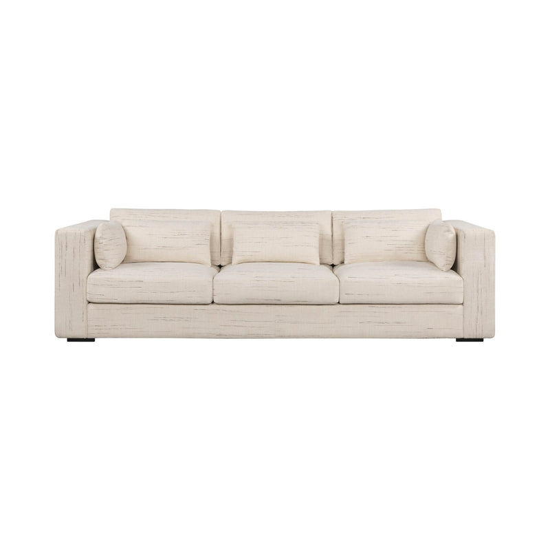 2. "Las Vegas Clive Sofa - Shoji Cream: Comfortable seating option with a touch of sophistication"