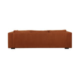 4. Terracotta Chenille Las Vegas Clive Sofa - Perfect addition to any modern home decor
