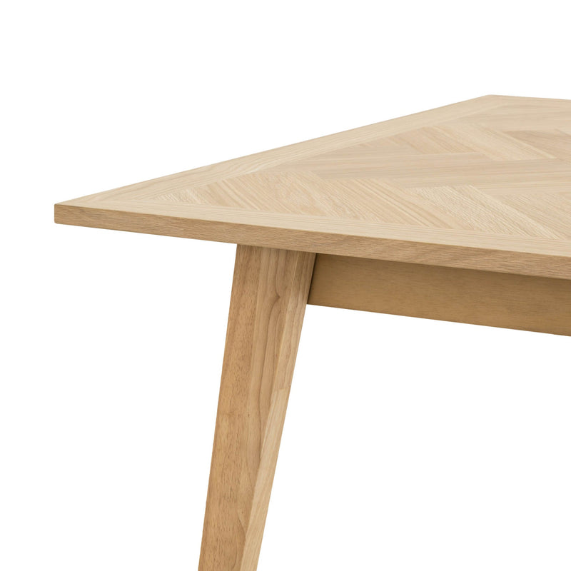 7. "Colton Dining Table - High-Quality Craftsmanship without Brass Details"