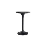 2. "Primo Side Table - Sturdy Metal Frame with Tempered Glass Top"