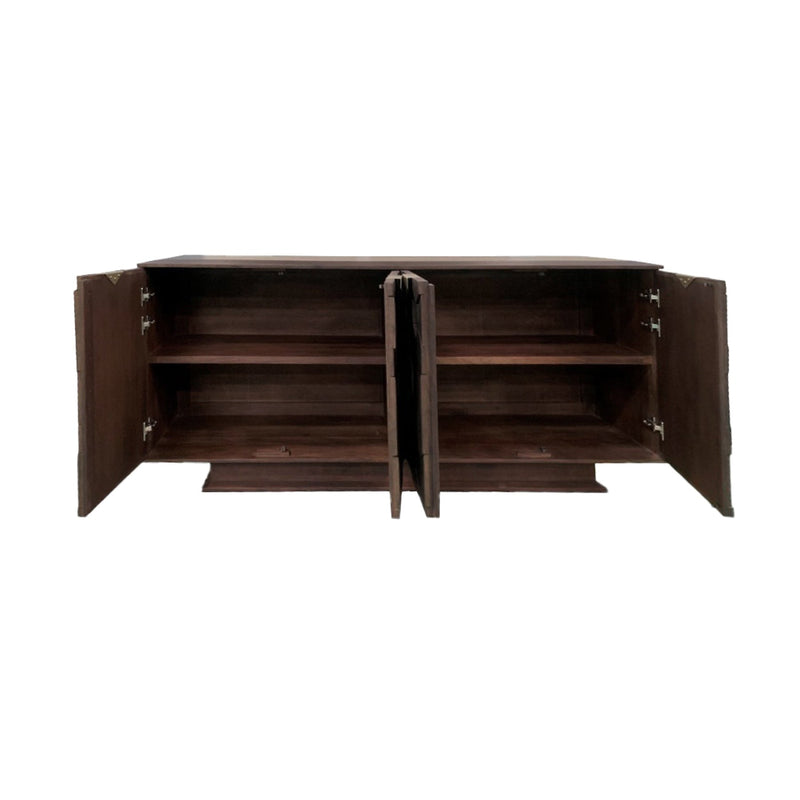 4. "Bailey Sideboard - Cocoa Brown with a sleek and modern design"