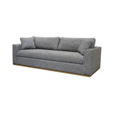 1. "Anderson Sofa - Woven Charcoal in a modern living room"