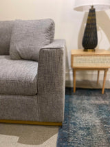7. "Cozy Anderson Sofa - Woven Charcoal perfect for relaxation"