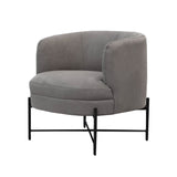 1. "Cami Club Chair - Marbled Grey: Elegant and comfortable seating option"
