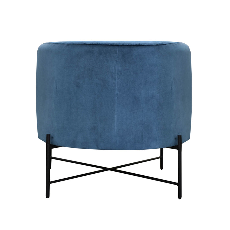 3. "Velvet Teal Cami Club Chair - perfect addition to any living space"