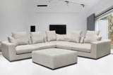 7. Alba Stone Sullivan Sectional Lhf Sofa - versatile and easy to clean
