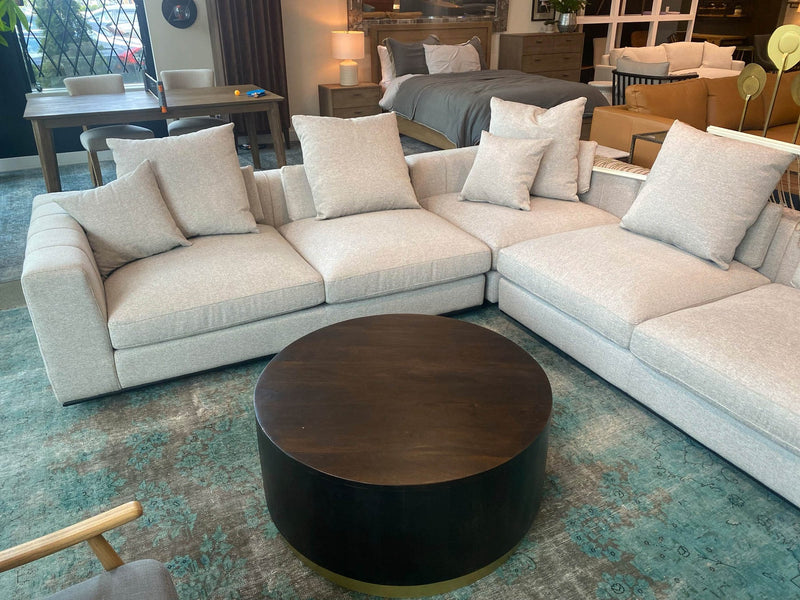 7. "Alba Stone Sullivan Sectional Rhf Sofa for versatile home decor"