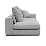 3. "Medium-sized Alba Stone Sullivan Sectional Rhf Sofa with stylish design"
