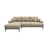2. "Modern and stylish Valentino Adjustable Back Left Sectional for your living room"