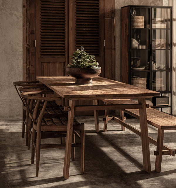 2. "Stylish and sustainable D-Bodhi Artisan Dining Table"