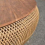 5. "Stylish and functional D-Bodhi Wave Side Table - Natural, a must-have for contemporary homes"