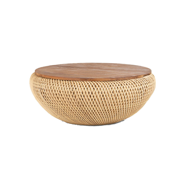 1. "D-Bodhi Wave Coffee Table - Large/ Natural with unique wave design"