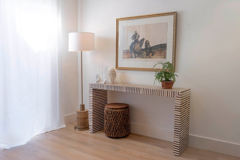 12. D-Bodhi Knut Side Table - Large with Natural Wood Grain Finish