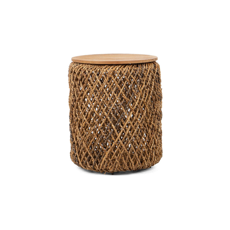 1. "D-Bodhi Knut Side Table in Natural Wood Finish"