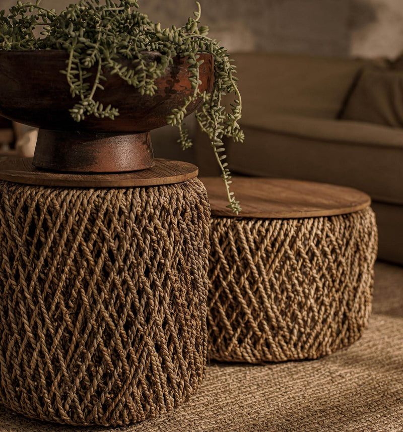 3. "Sustainable D-Bodhi Knut Side Table made from Reclaimed Wood"
