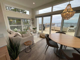 9. "Wood Top Dining Table - Add a touch of natural beauty to your dining space"