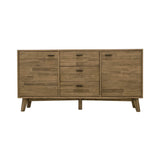 5. "Modern Easton Sideboard featuring sleek lines and a rich finish"